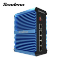 Industrial 5 Port 10/100Base-T UnManaged -40 ° C bis 75 ° C Din-Rail IP50 Ethernet Switch